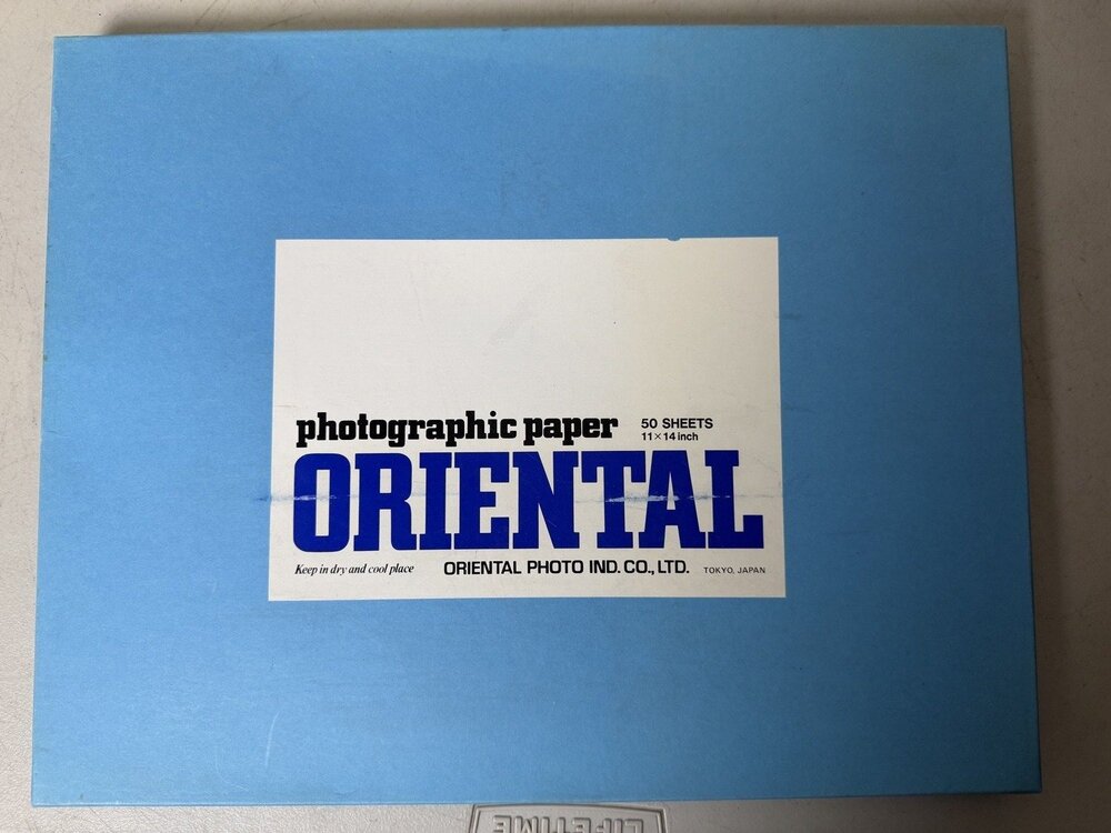NWT Oriental Seagull G-4 Photographic Paper White vintage New Bromide - Picture 1 of 4